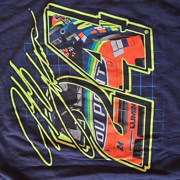 Nascar Vintage Hendrick Motorsports Jeff Gordon Dupont Lumina T-shirt Large - Picture 7 of 8
